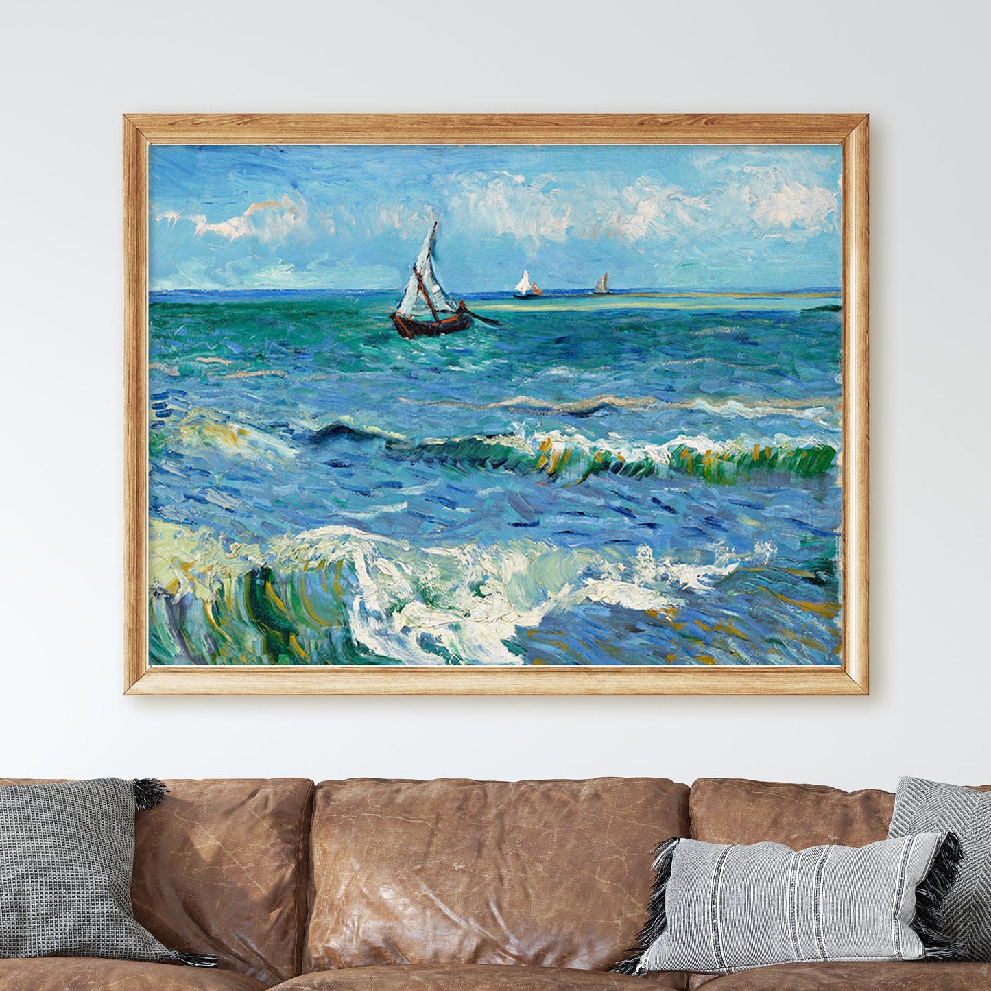 Seascape near Les Saintes-Maries-de-la-Mer