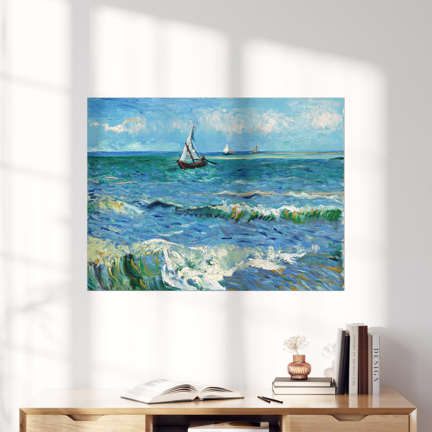 Seascape near Les Saintes-Maries-de-la-Mer
