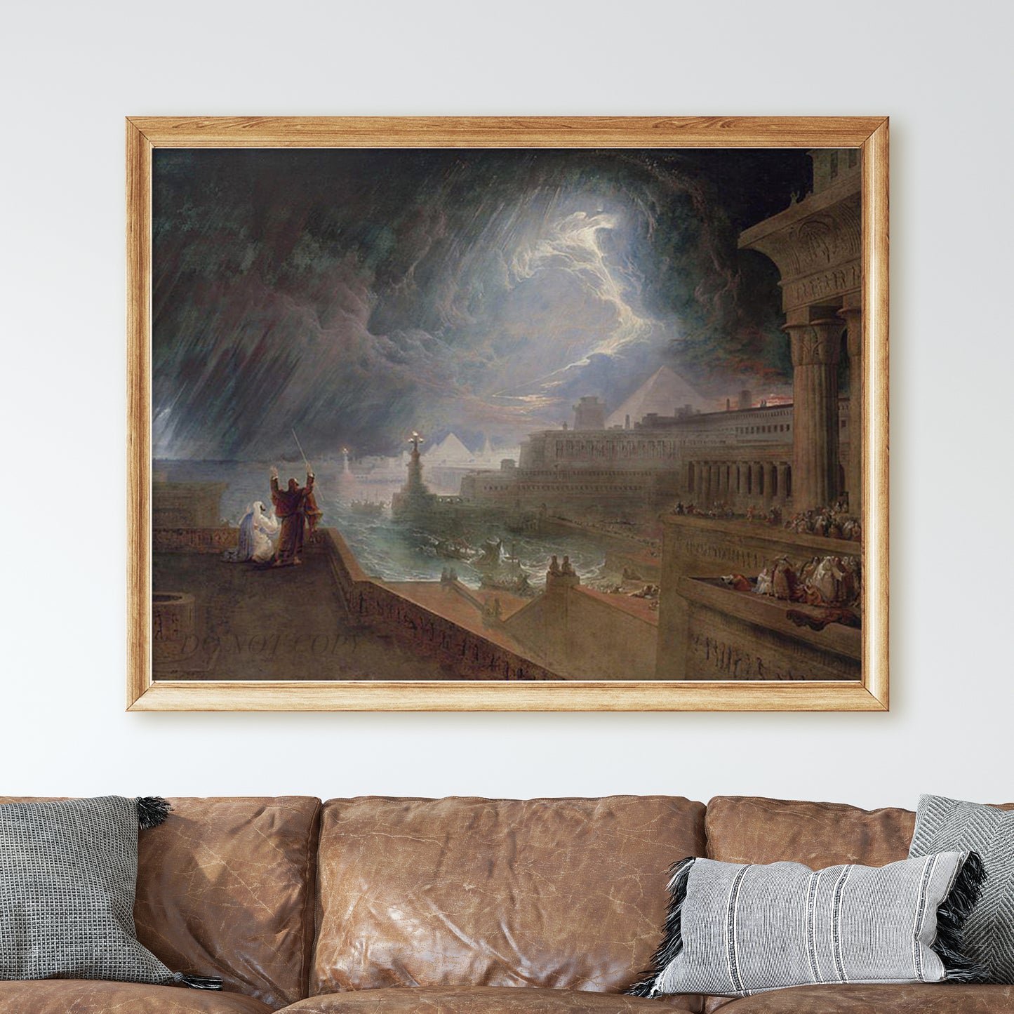 Seventh Plague of Egypt (1823) by John Martin