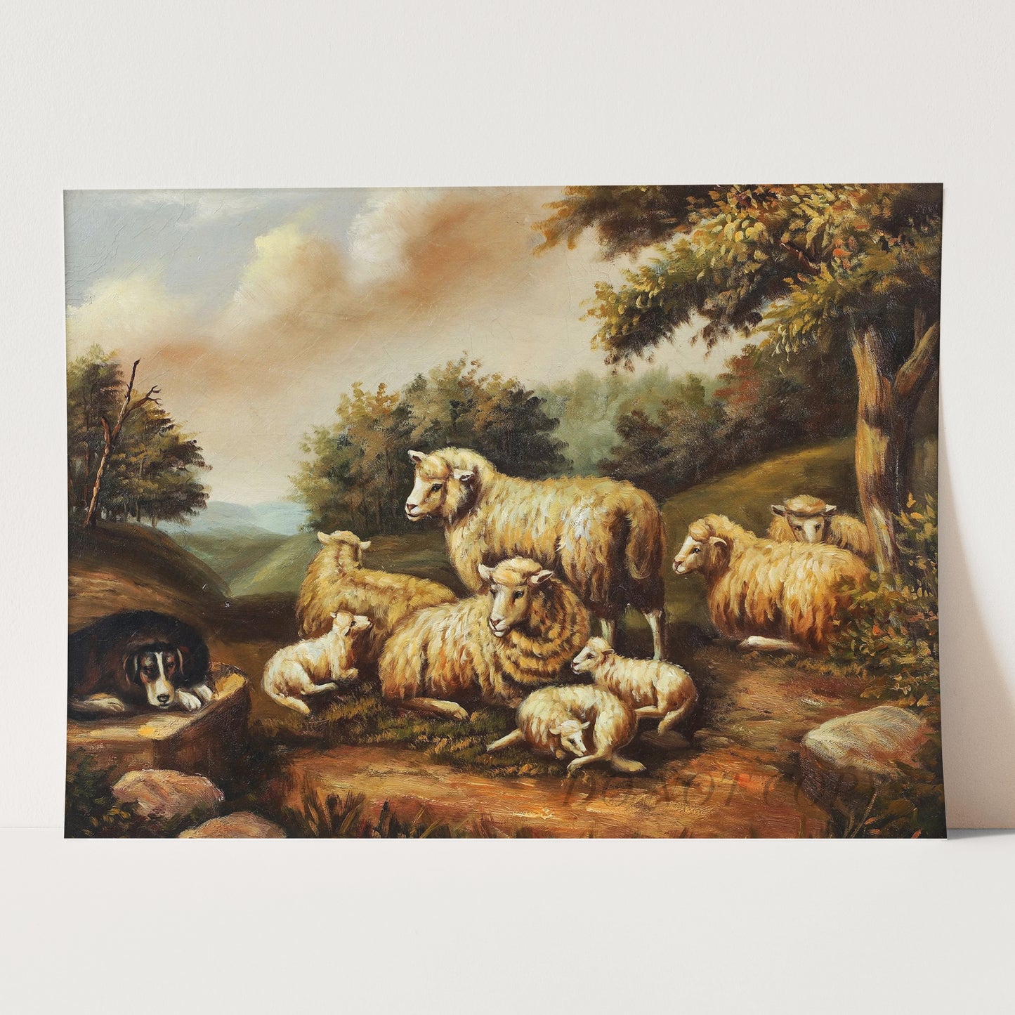 Sheep in the Meadow, 19th Century