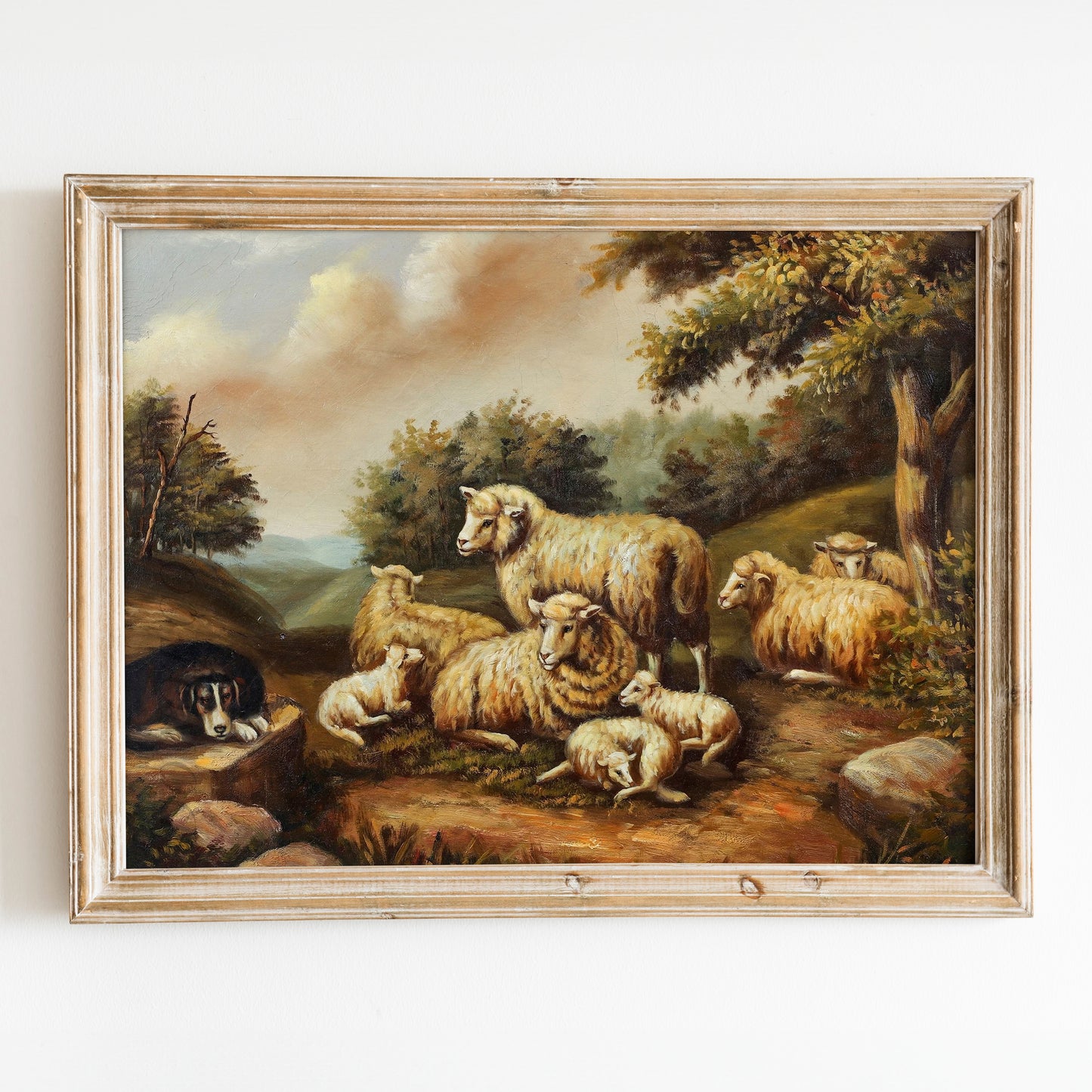 Sheep in the Meadow, 19th Century