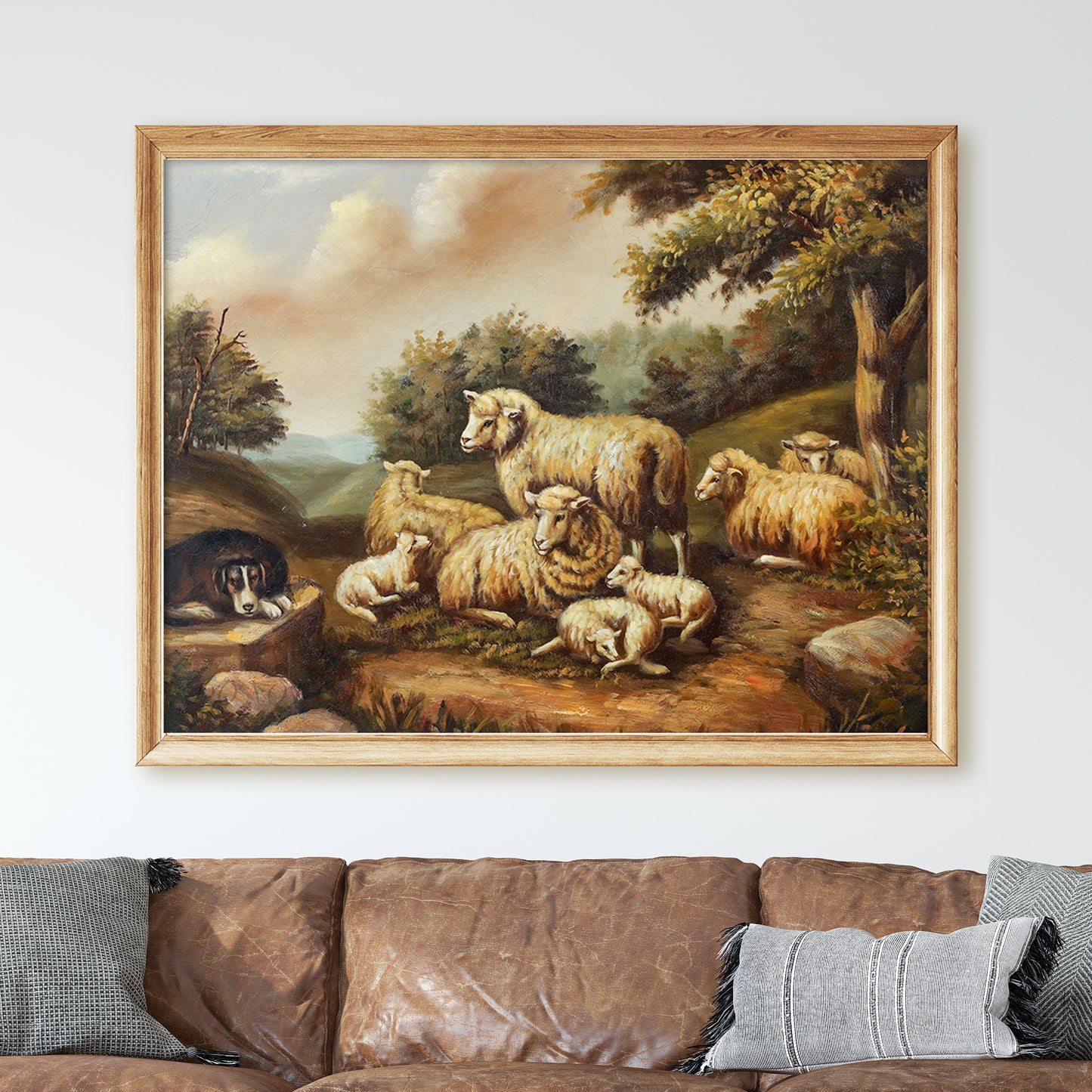 Sheep in the Meadow, 19th Century