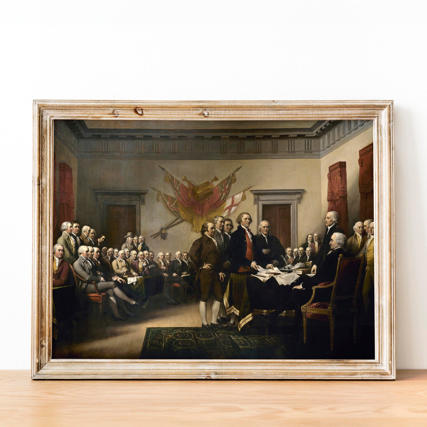 Signing the Declaration of Independence