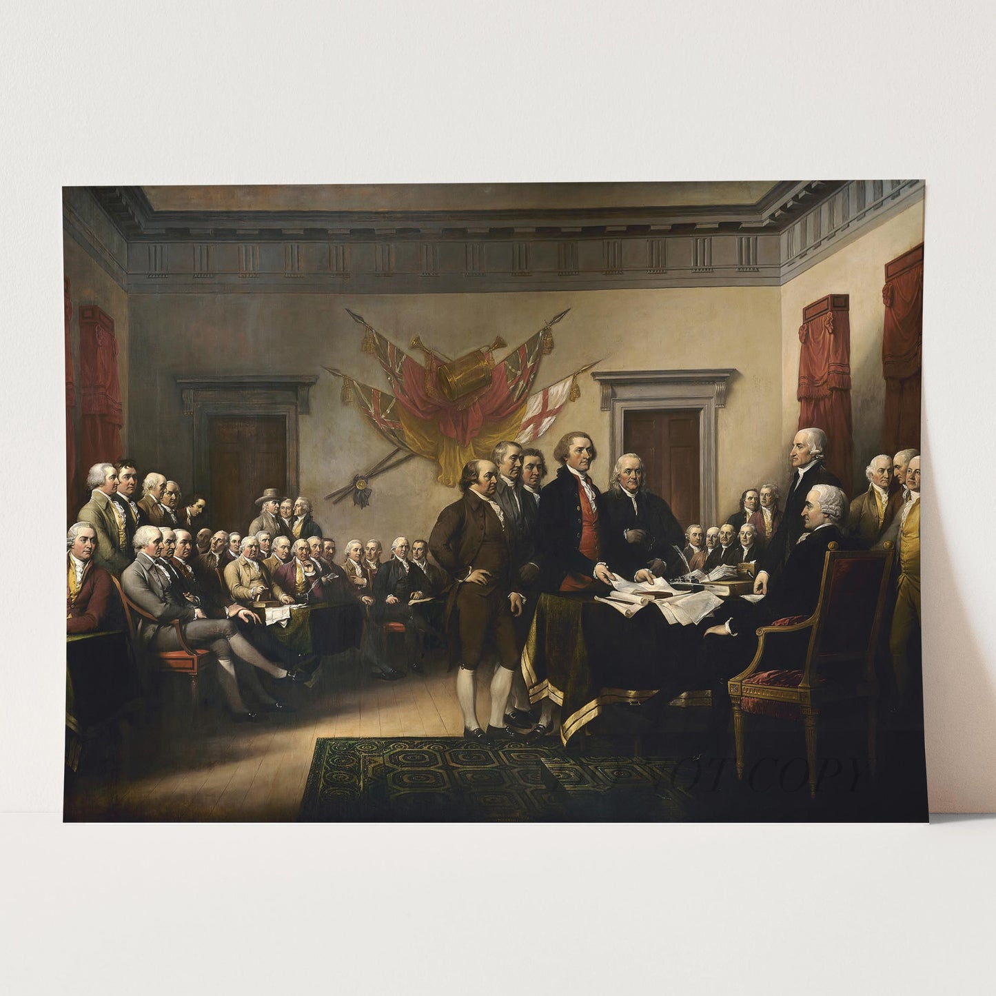 Signing the Declaration of Independence