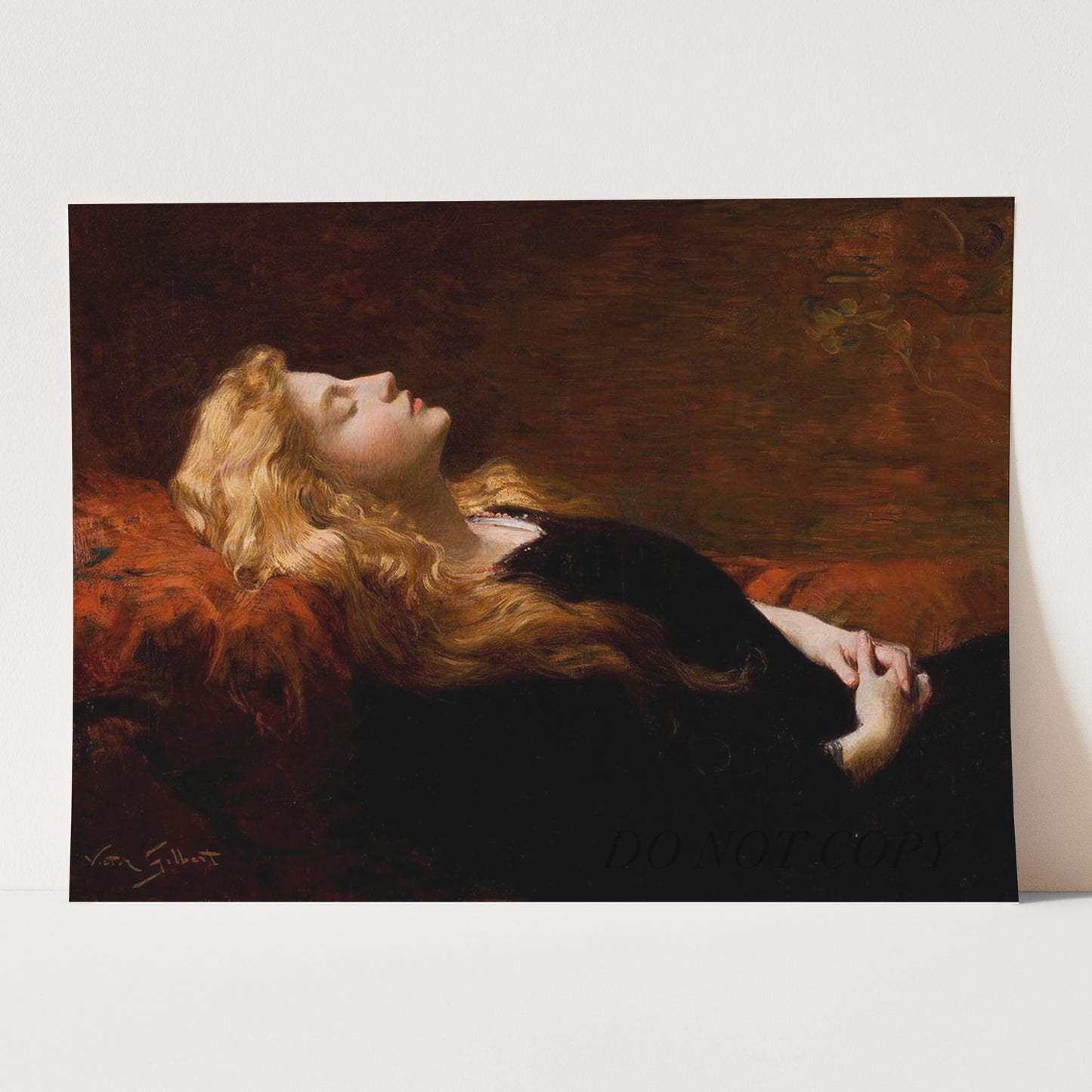 Sleeping Beauty (1899) by Victor Gabriel Gilbert