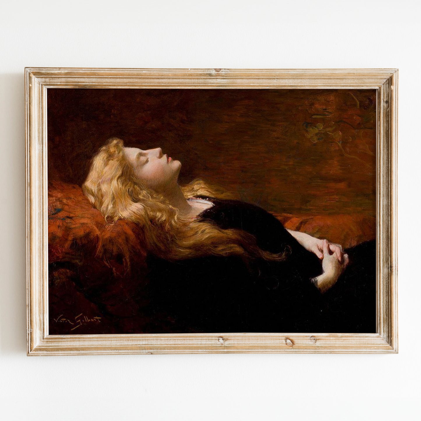 Sleeping Beauty (1899) by Victor Gabriel Gilbert