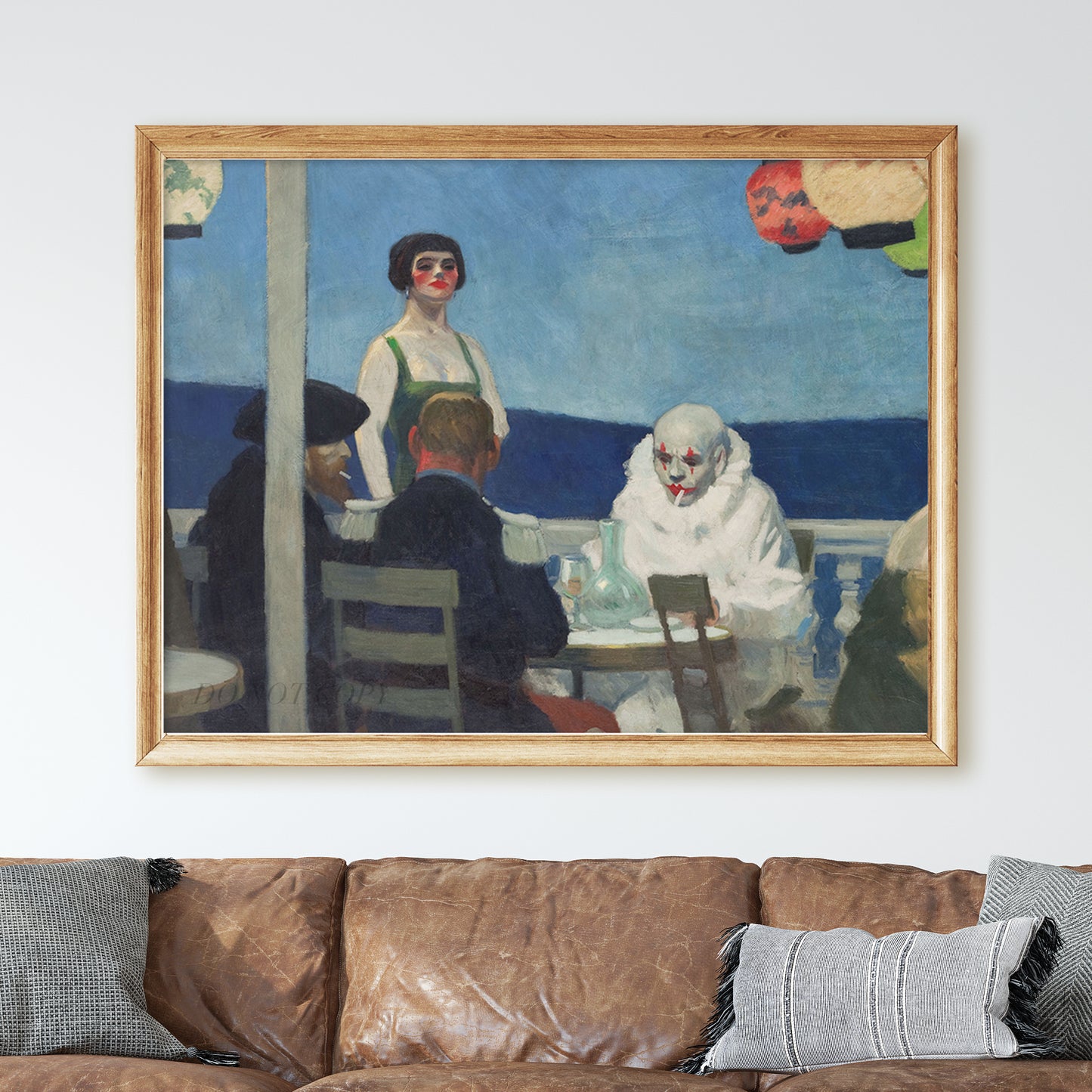 Soir Bleu Bar Restaurant by Edward Hopper