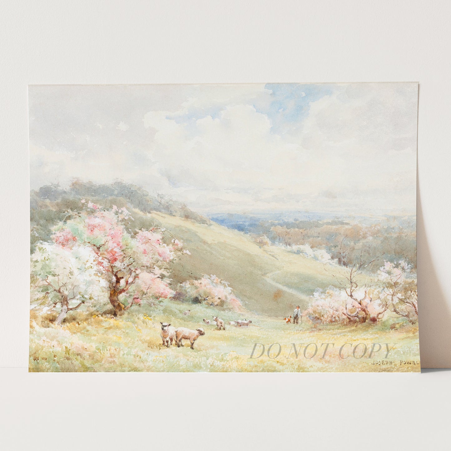 Spring by Joseph Rubens Powell (1835–1871)