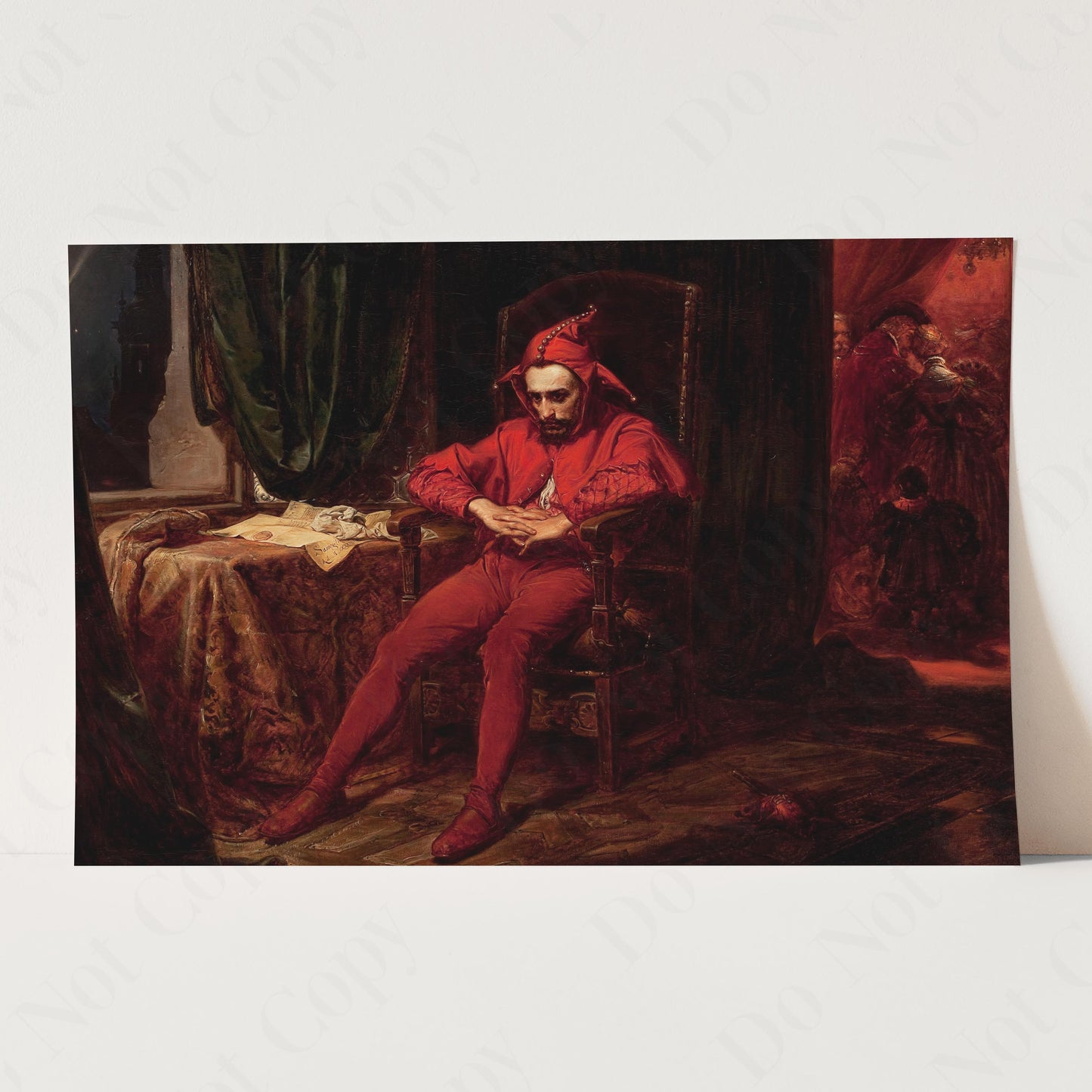 Stańczyk - The Sad Jester by Jan Matejko