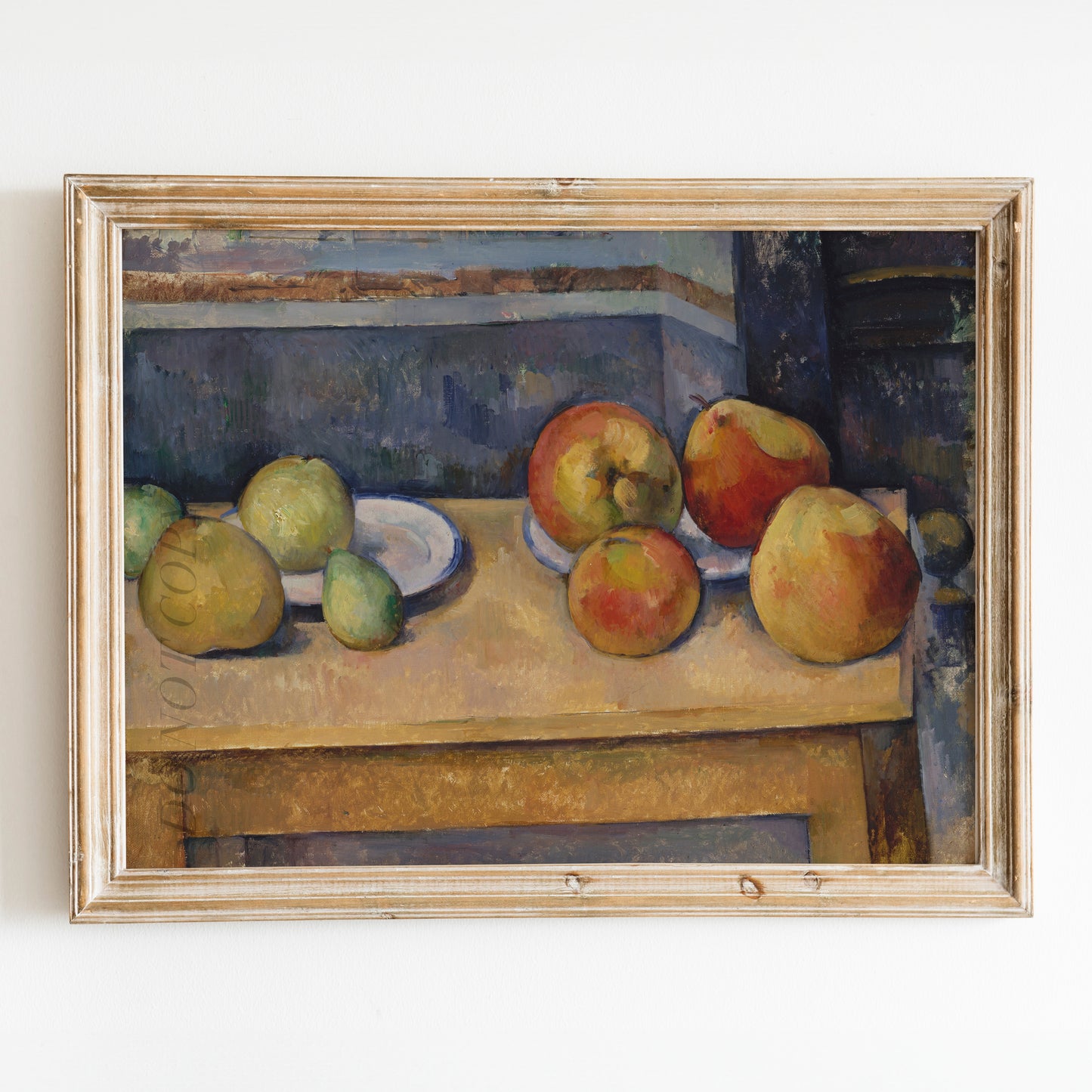 Still Life with Apples and Pears by Paul Cezanne