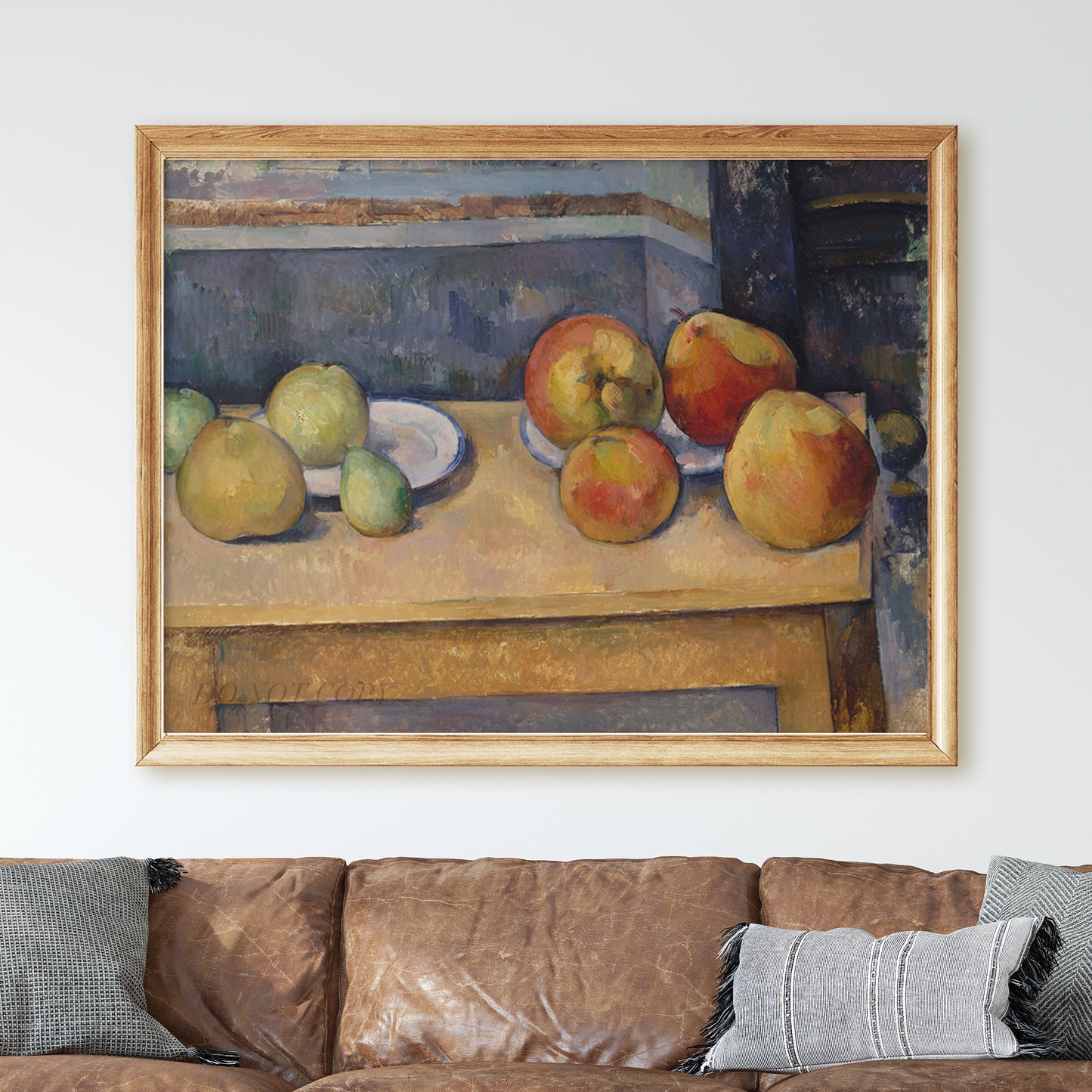 Still Life with Apples and Pears by Paul Cezanne