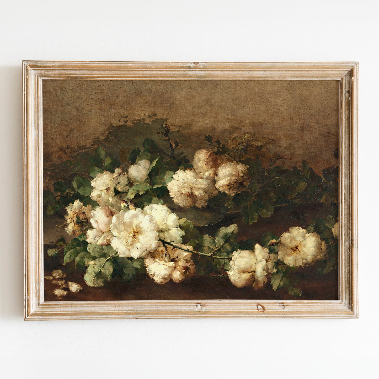 Still Life with Guitar and Roses by Marguerite Roosenboom