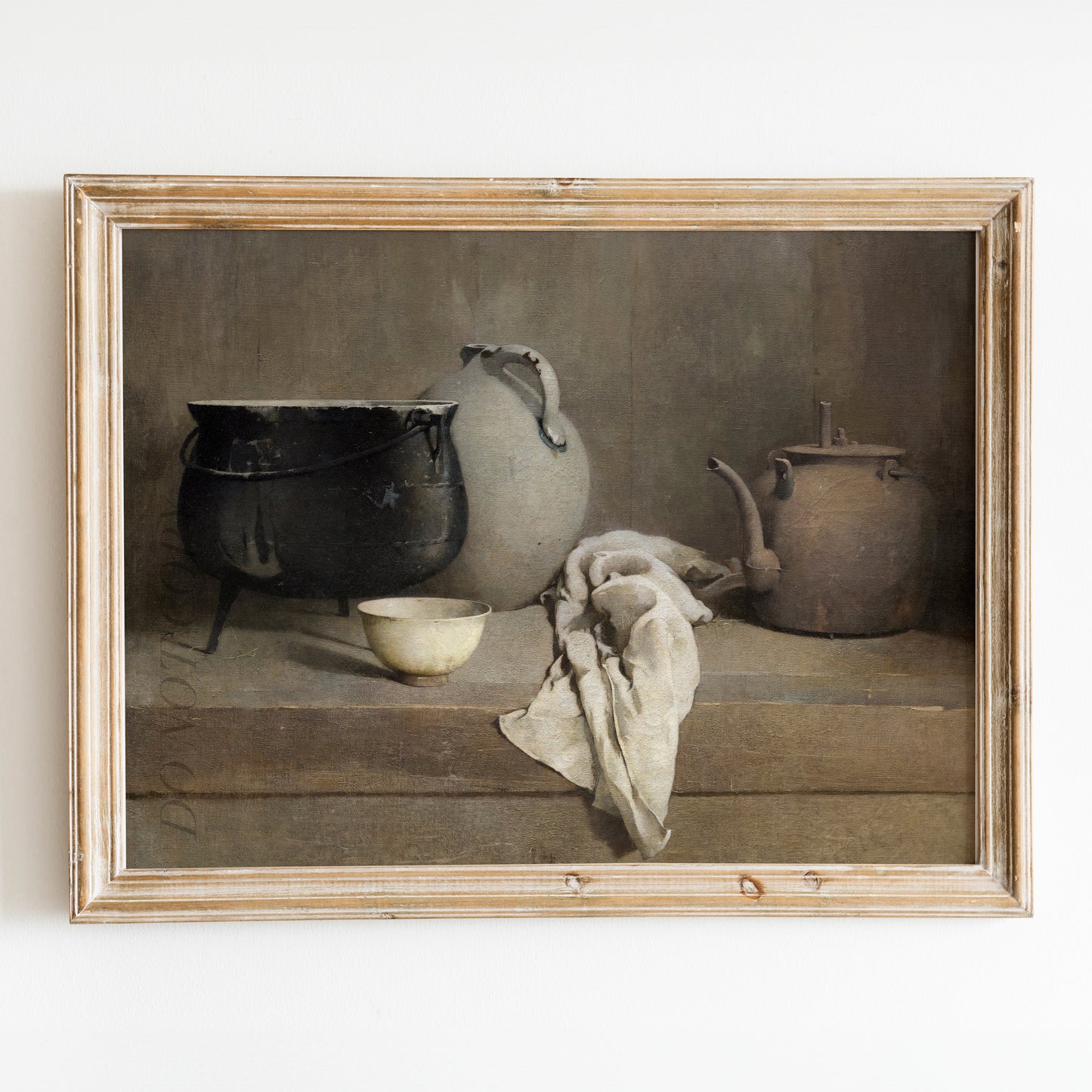 Still Life with Kitchen Pots