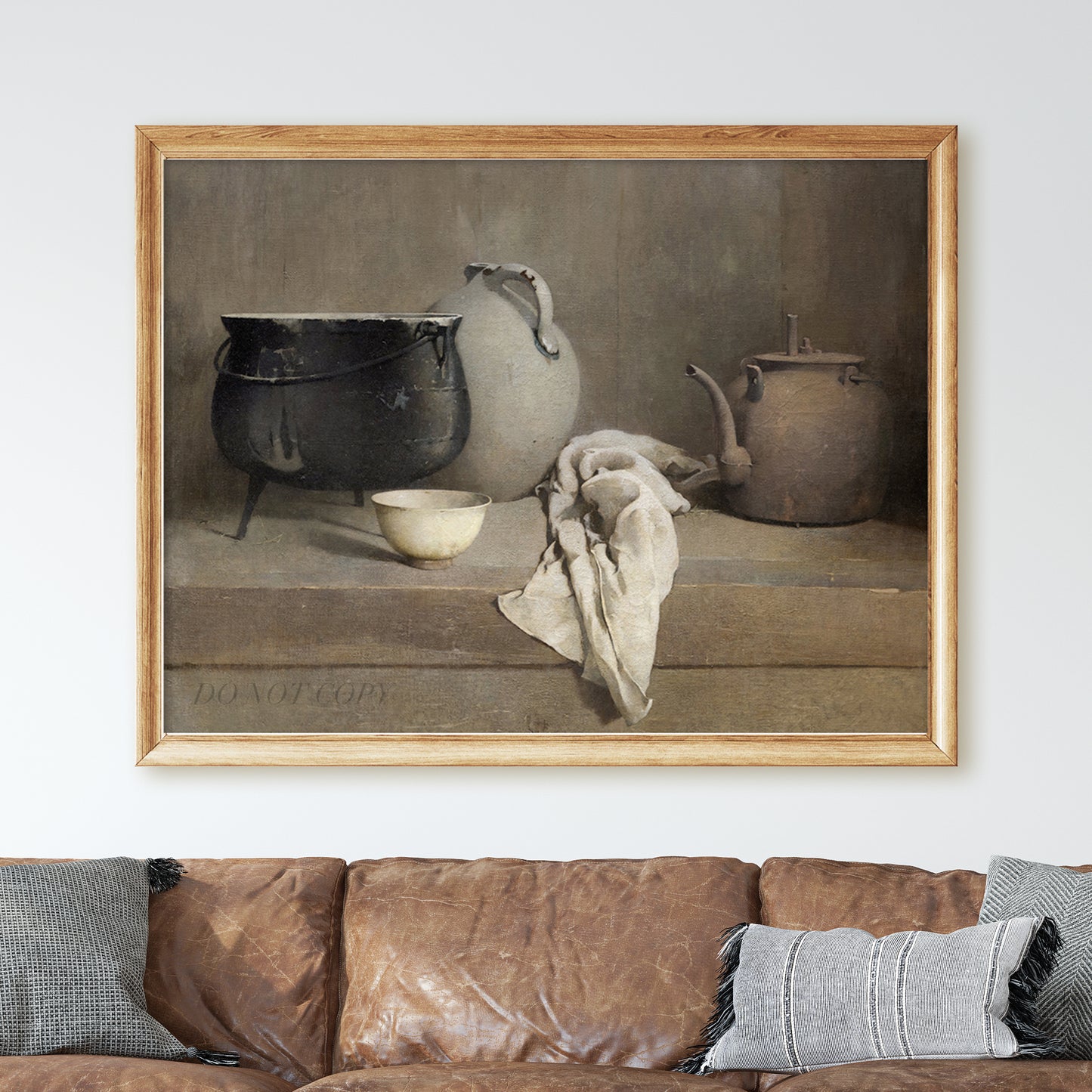 Still Life with Kitchen Pots