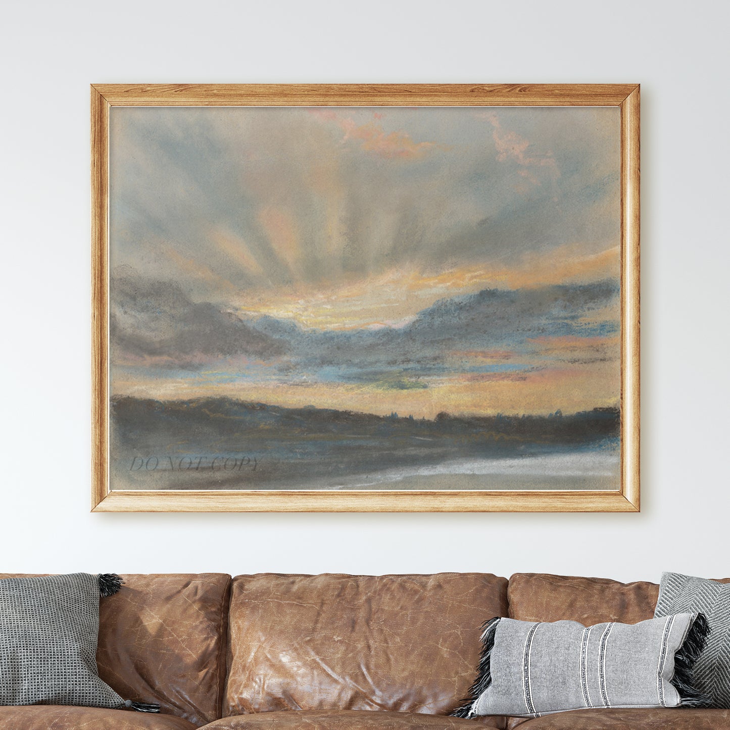 Sunset (1850) by Eugène Delacroix