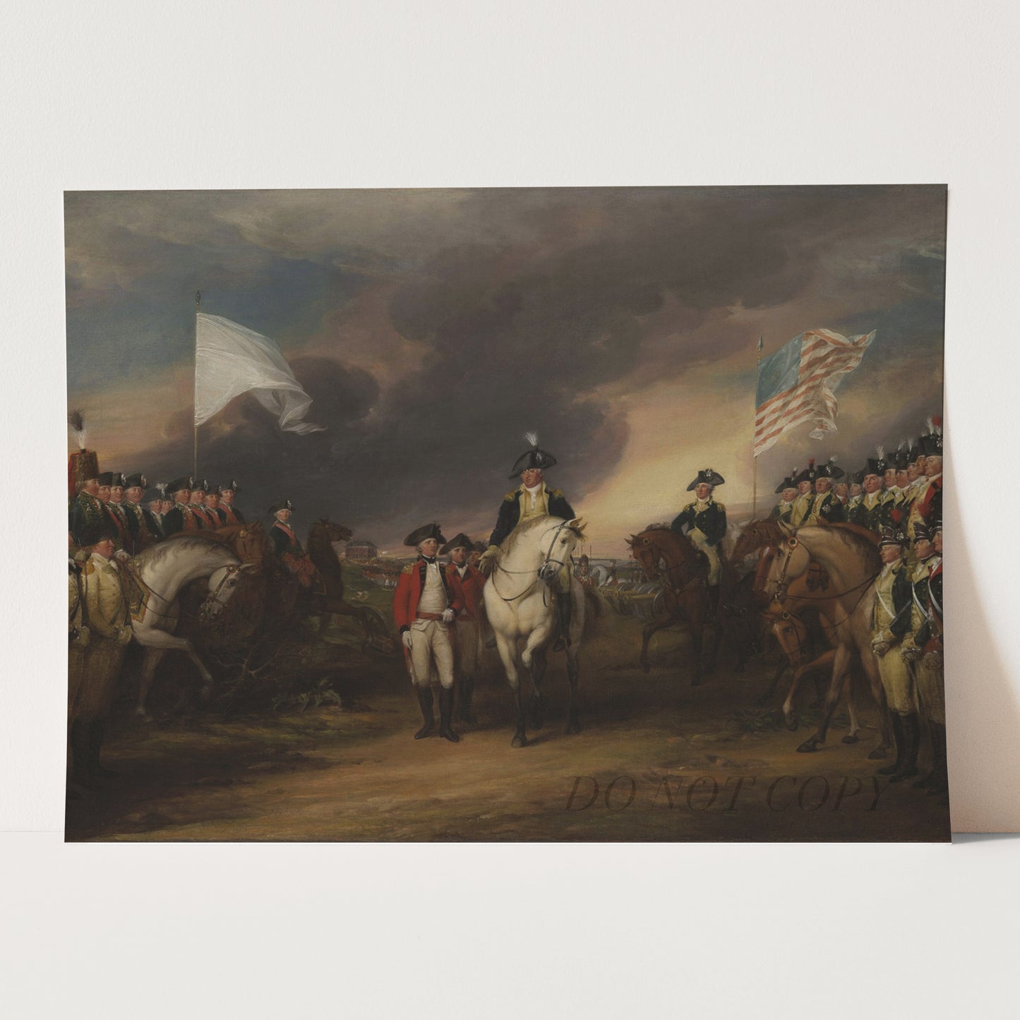 Surrender of Lord Cornwallis by John Trumbull