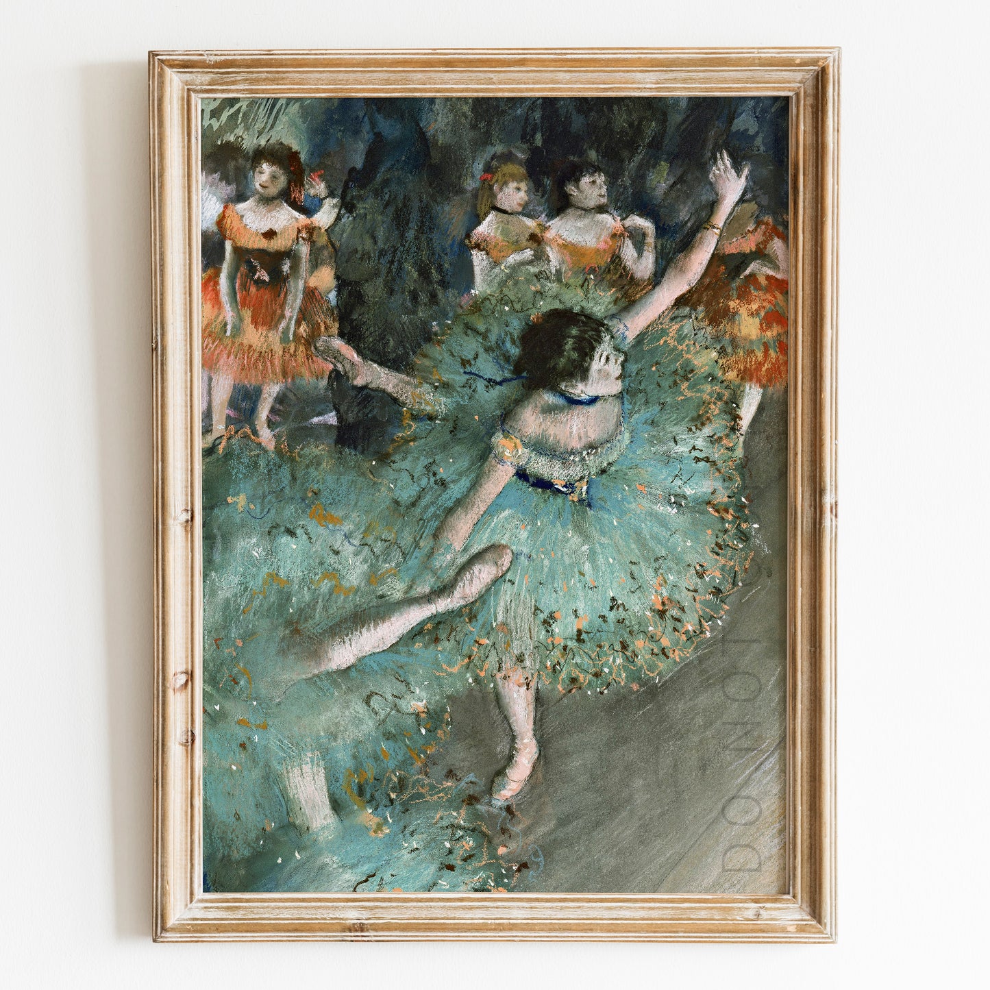 Swaying Dancer (Dancer in Green) by Edgar Degas