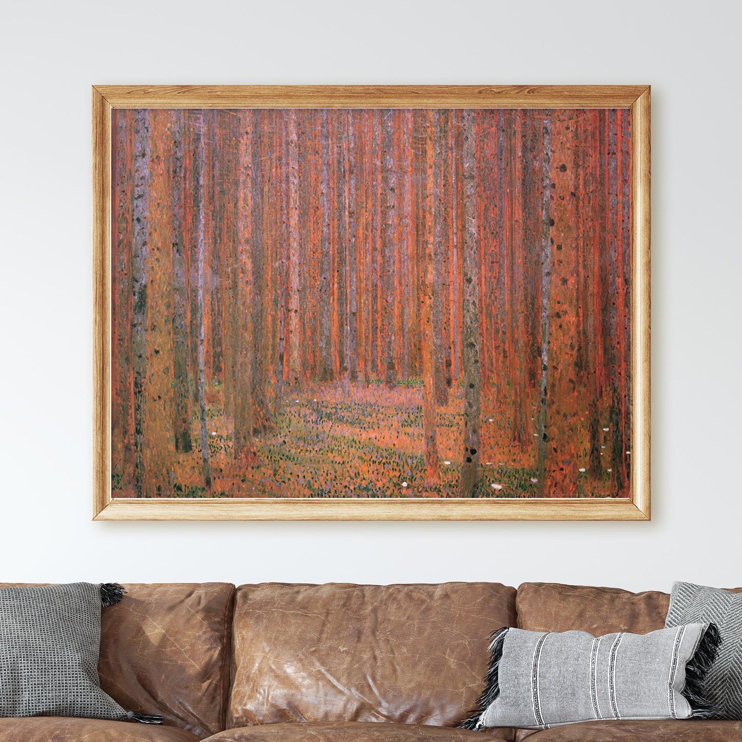Tannenwald Fir Forest by Gustav Klimt