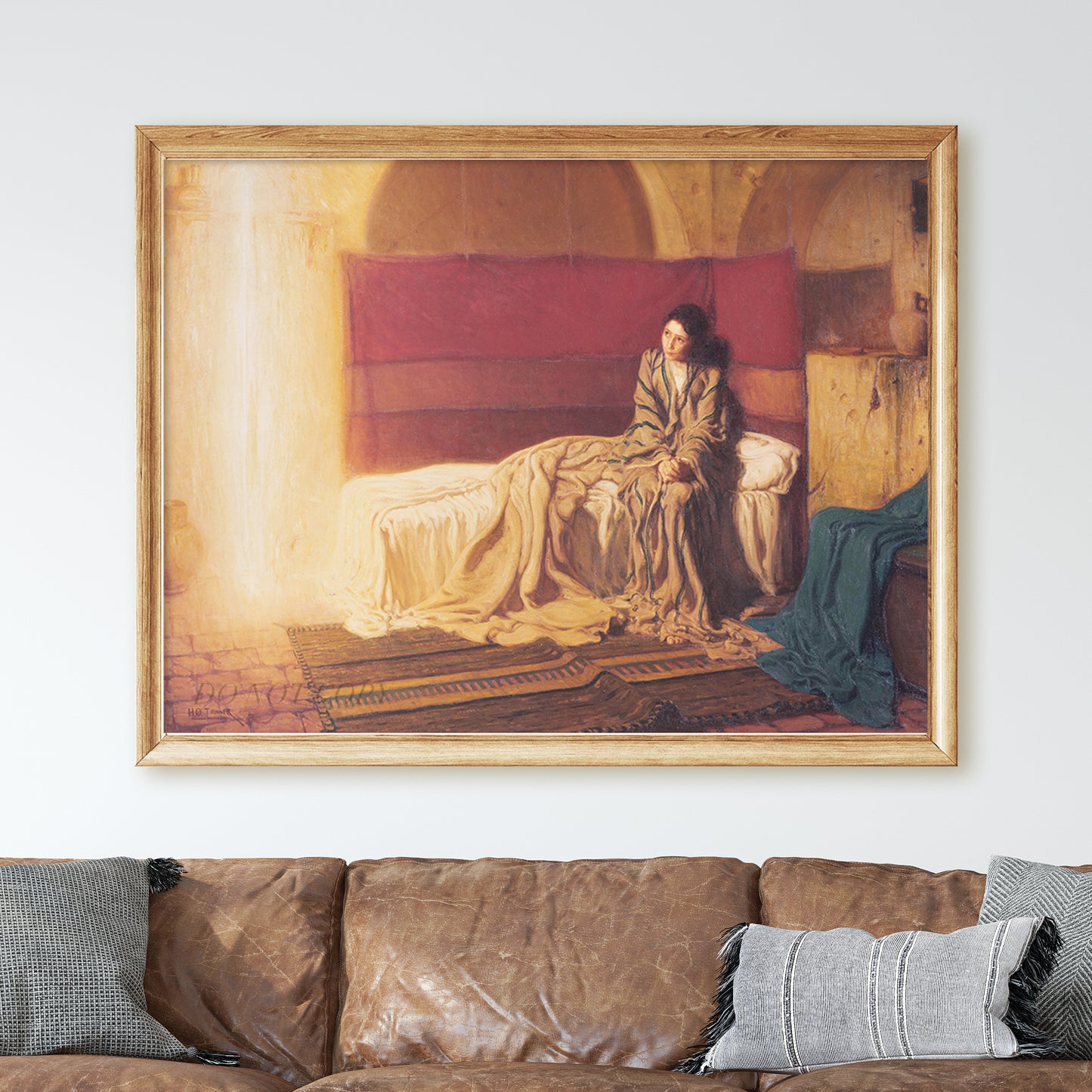 The Annunciation (1898) by Henry Ossawa