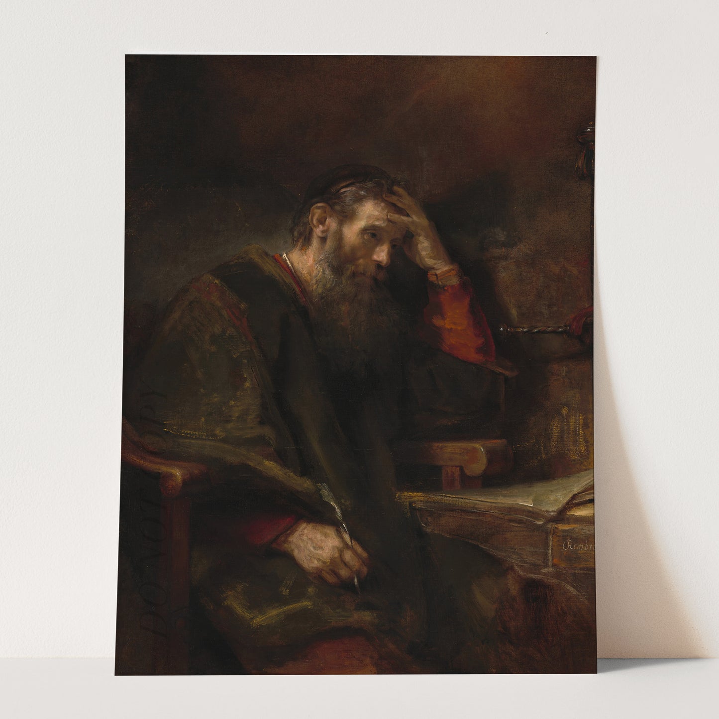 The Apostle Paul by Rembrandt