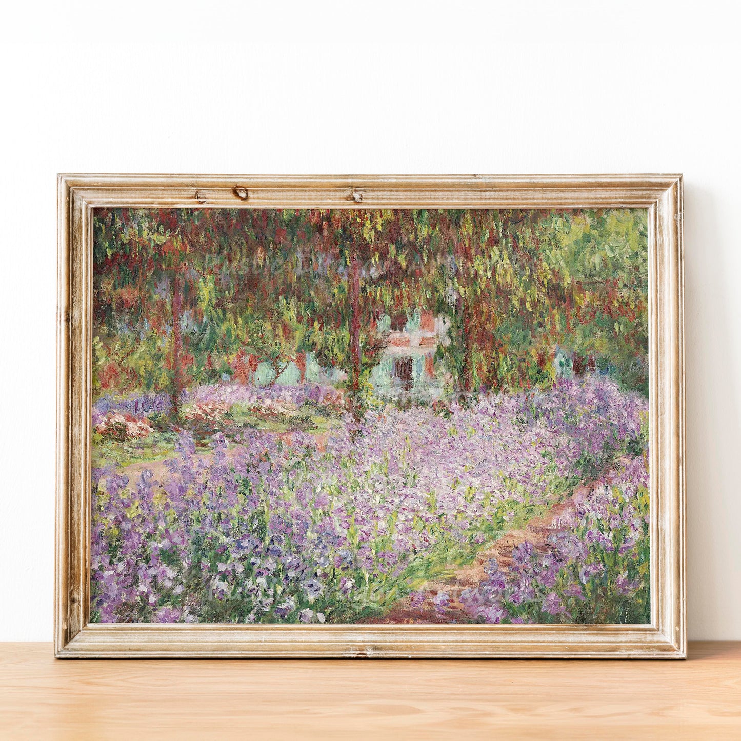 The Artists Garden at Giverny (1900) by Claude Monet