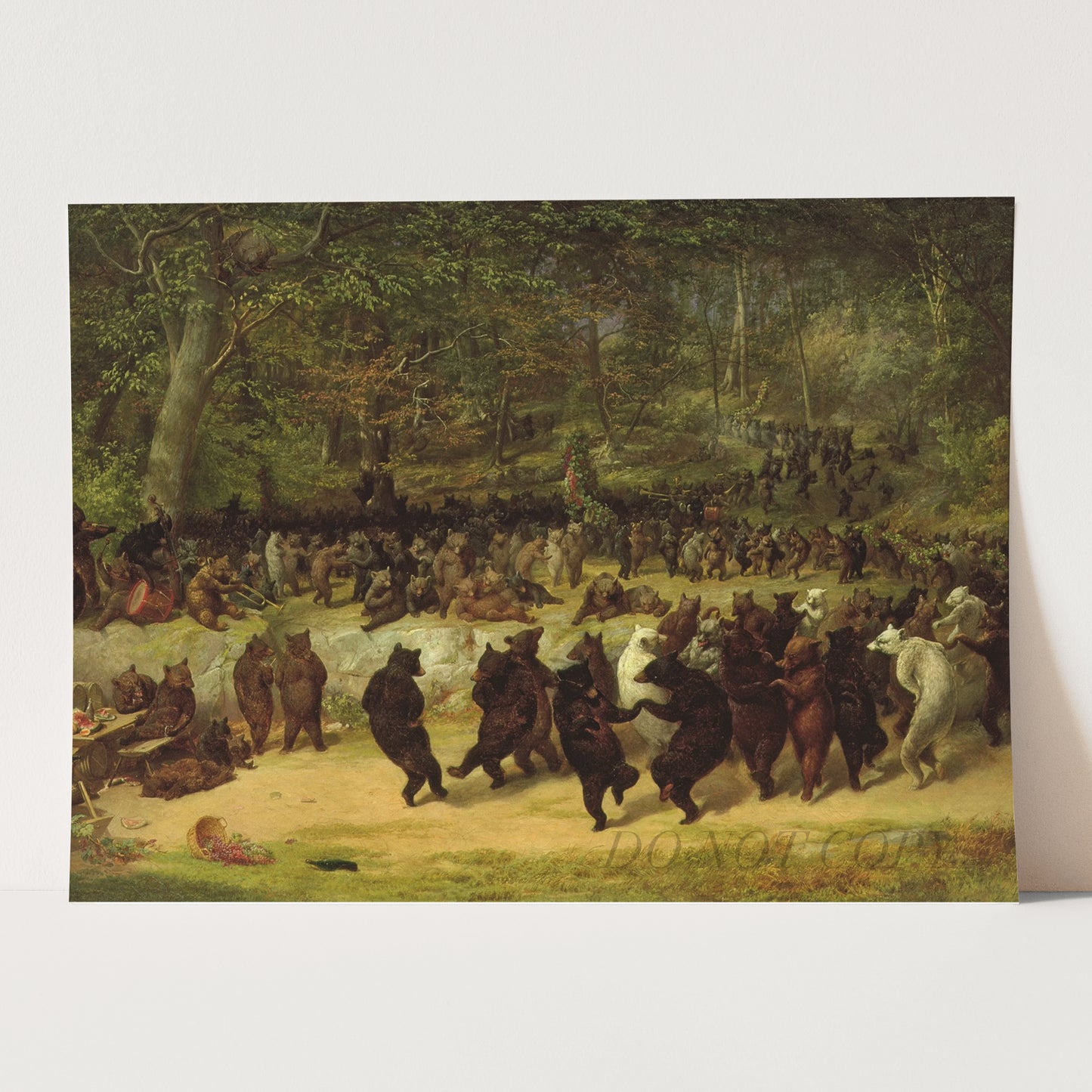 The Bear Dance by William Holbrook Beard