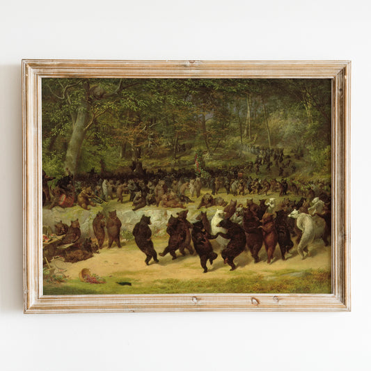 The Bear Dance by William Holbrook Beard