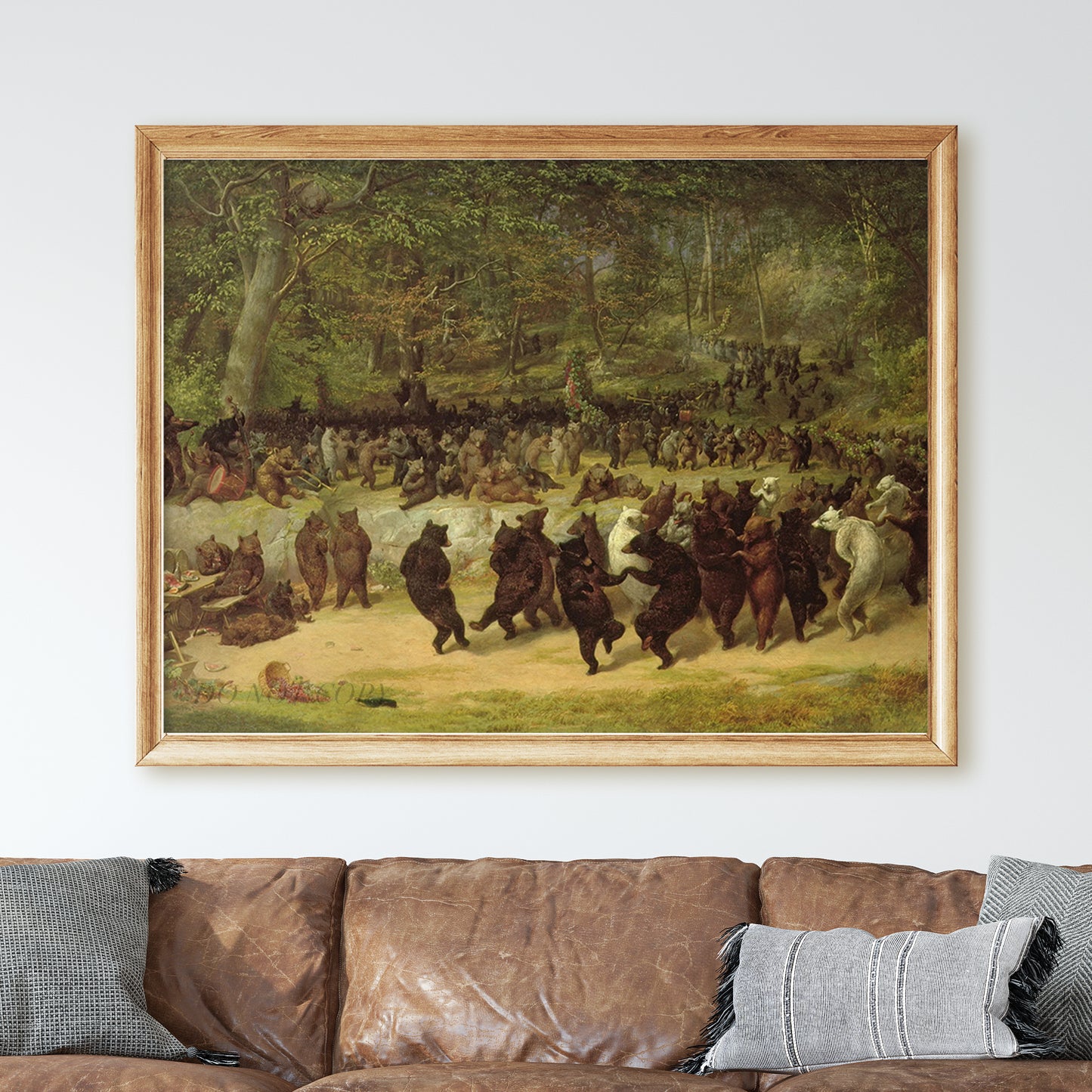 The Bear Dance by William Holbrook Beard