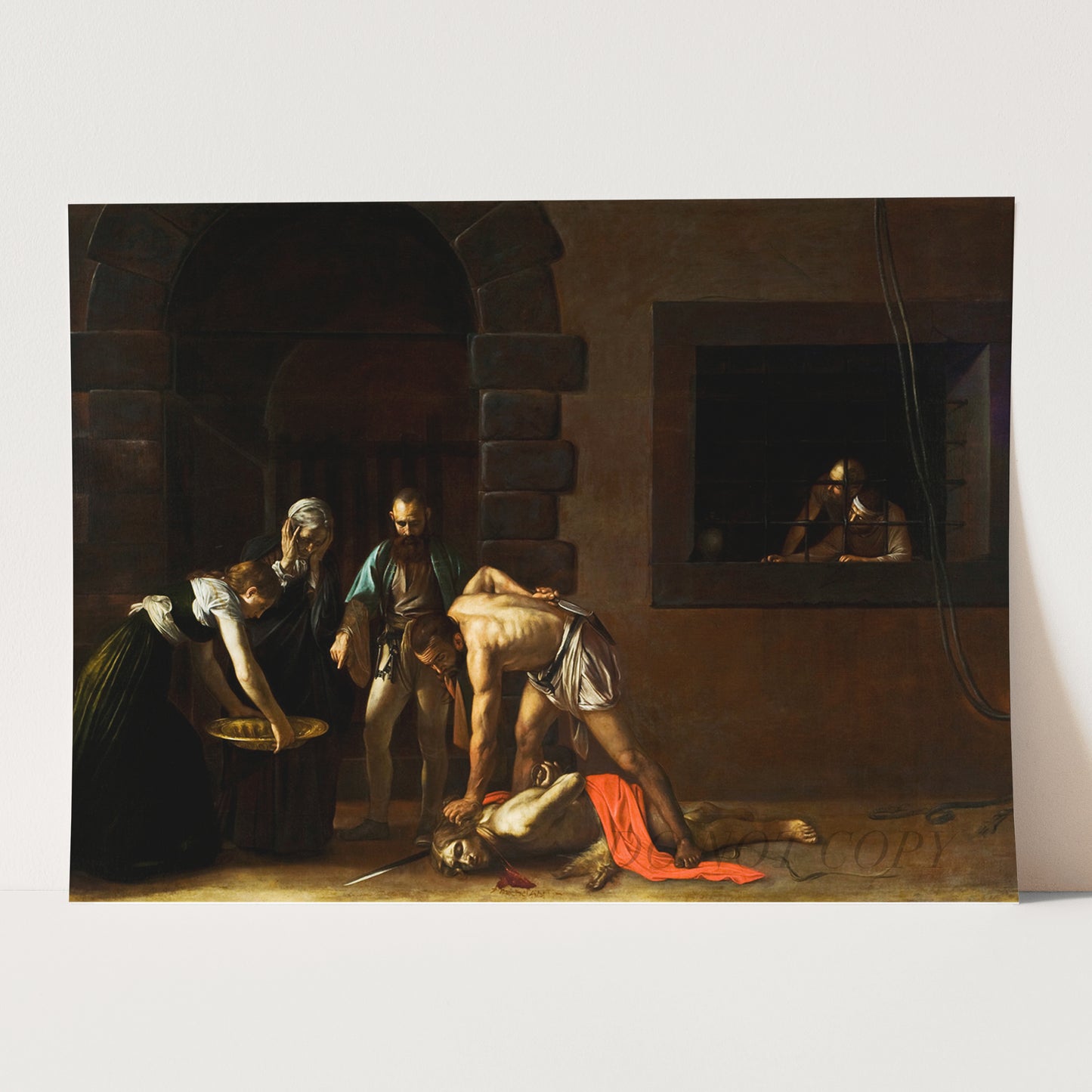 The Beheading of St John the Baptist by Caravaggio