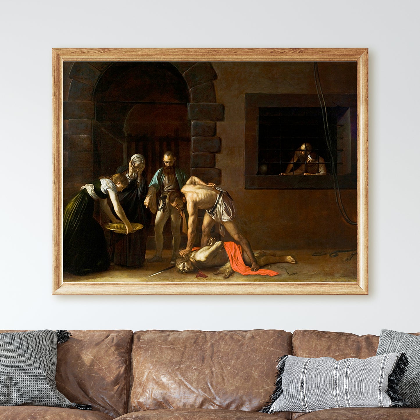 The Beheading of St John the Baptist by Caravaggio
