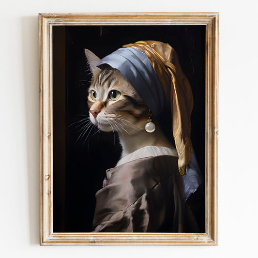 The Cat With The Pearl Earring