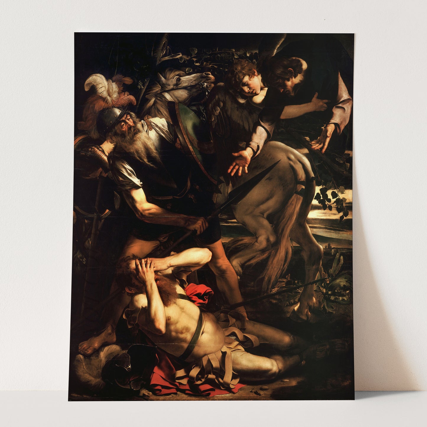 The Conversion of Saint Paul (1600) by Caravaggio