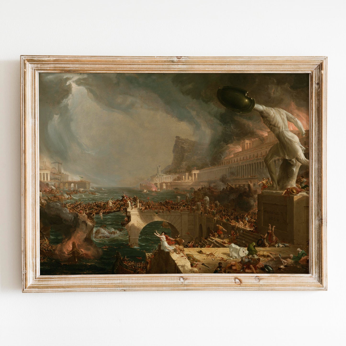 The Course of Empire - Destruction
