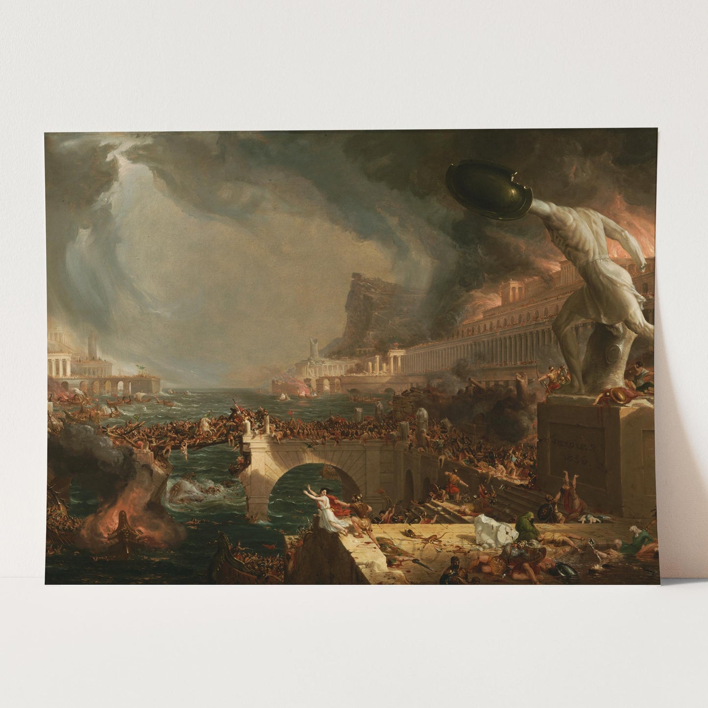 The Course of Empire - Destruction