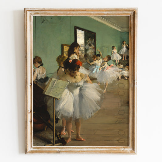The Dance Class by Edgar Degas