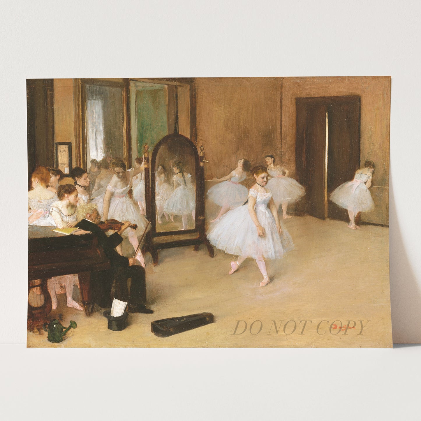 The Dancing Class (1870) by Edgar Degas