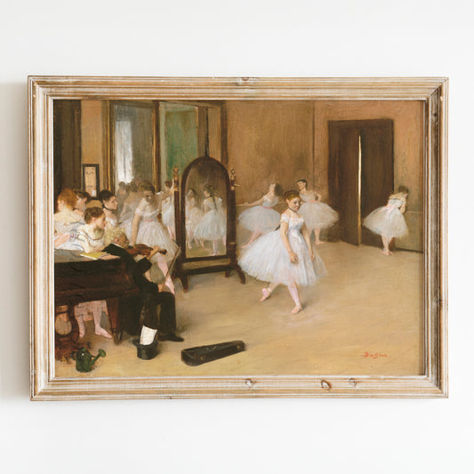 The Dancing Class (1870) by Edgar Degas