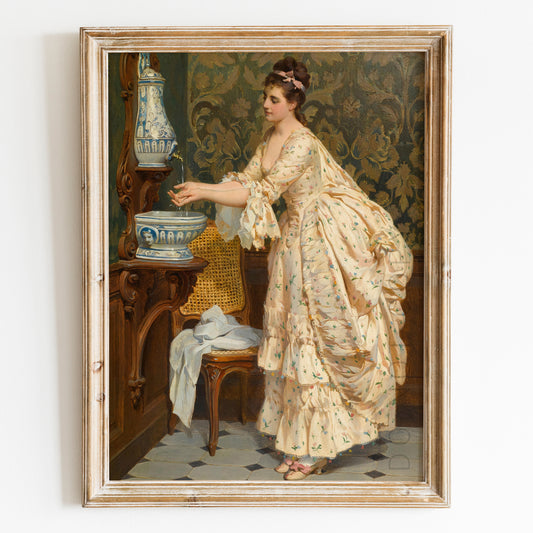 The Delft Basin by Antoine Jean Étienne Faivre