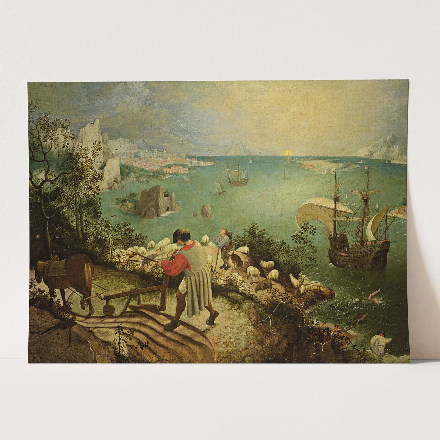 The Fall of Icarus by Pieter Bruegel the Elder