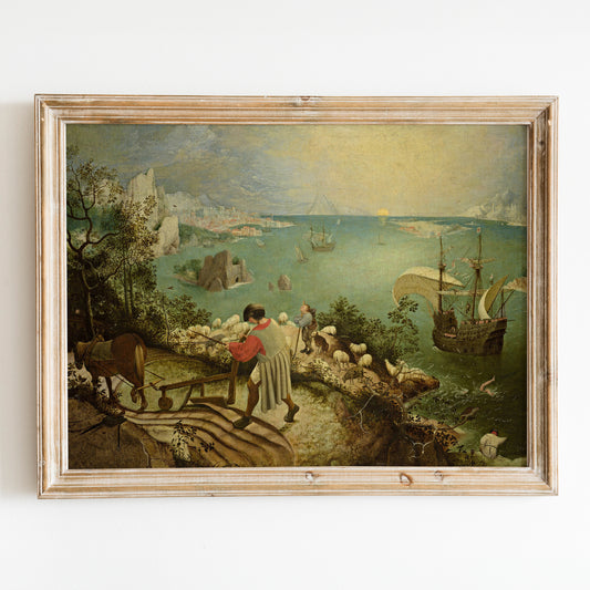 The Fall of Icarus by Pieter Bruegel the Elder