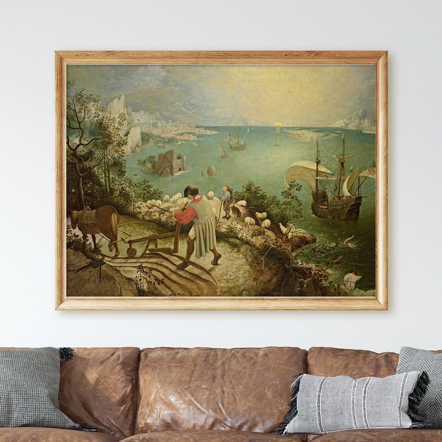 The Fall of Icarus by Pieter Bruegel the Elder