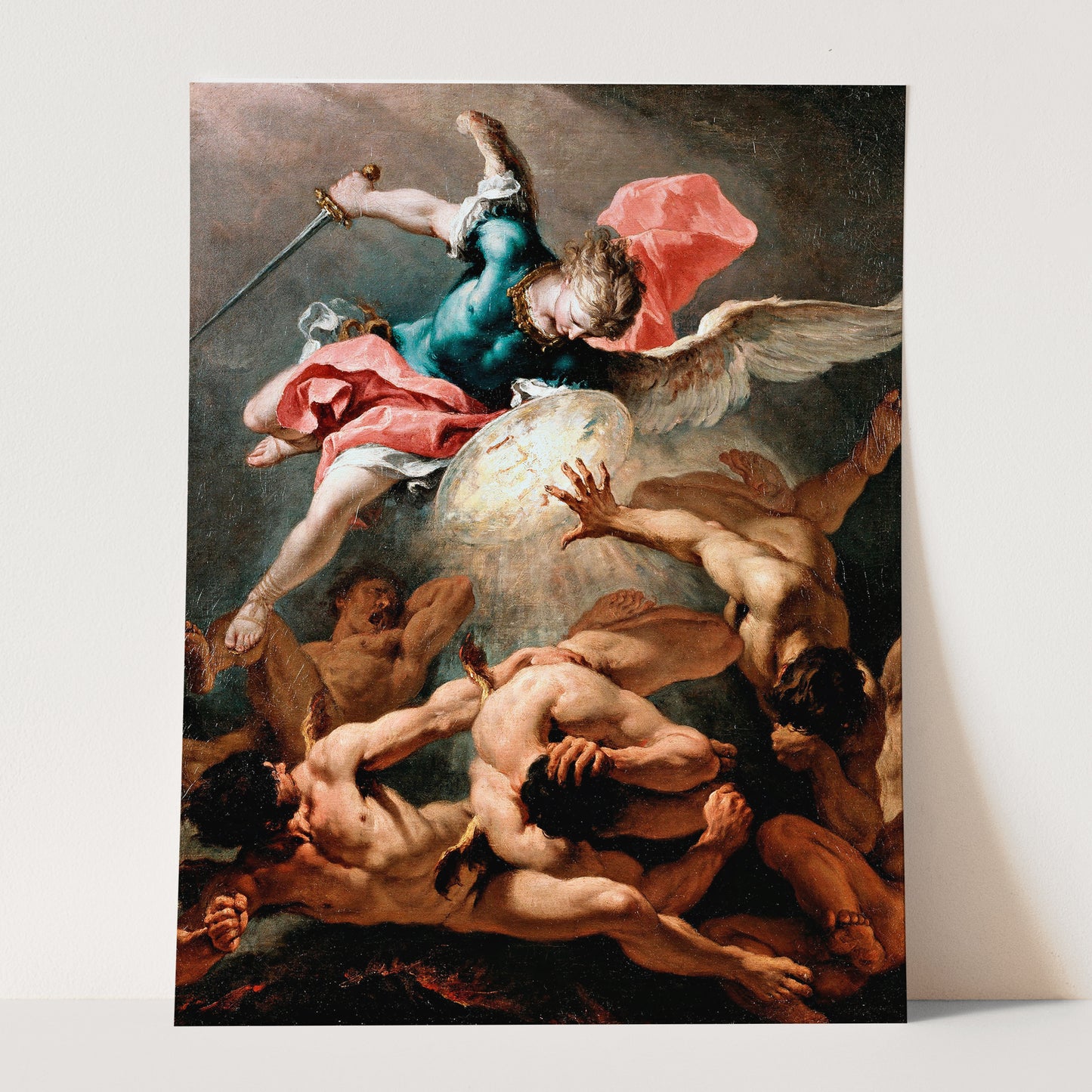 The Fall of the Rebel Angels by Sebastiano Ricci