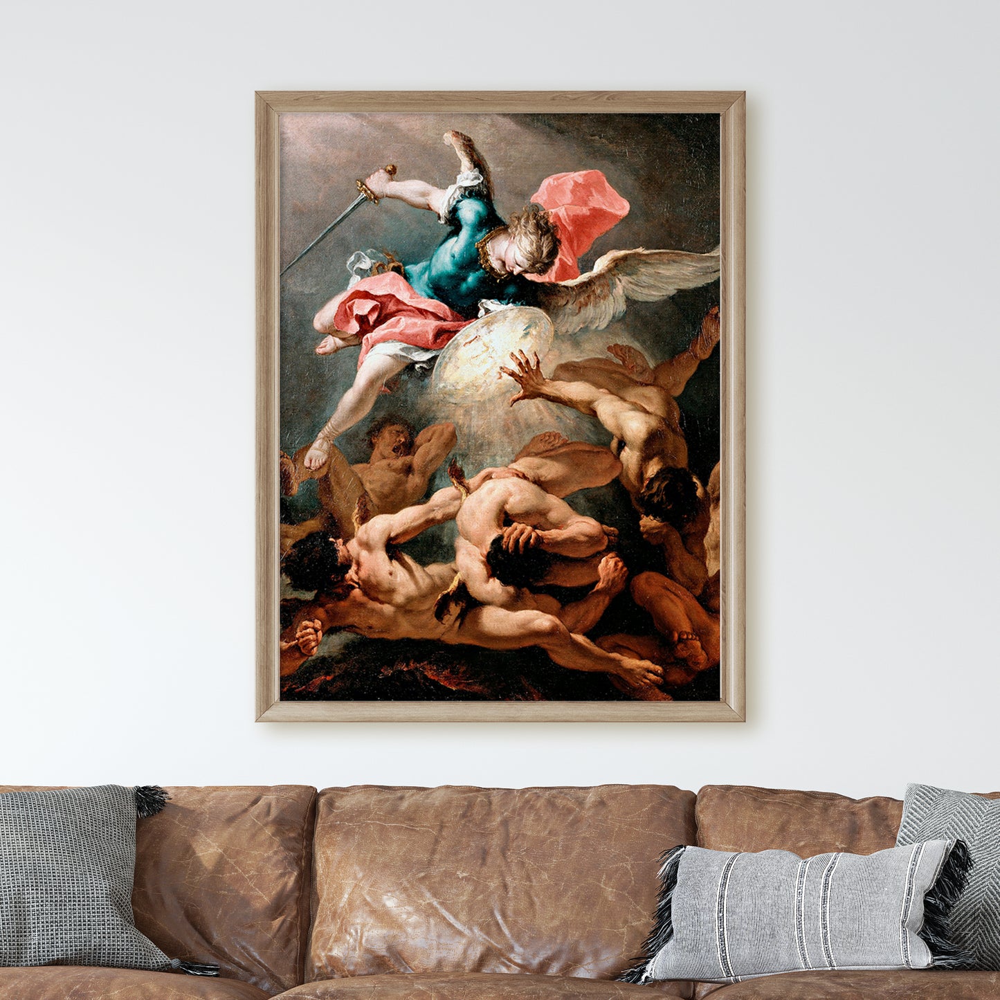 The Fall of the Rebel Angels by Sebastiano Ricci
