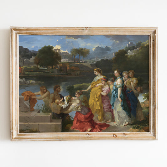The Finding of Moses by Sébastien Bourdon