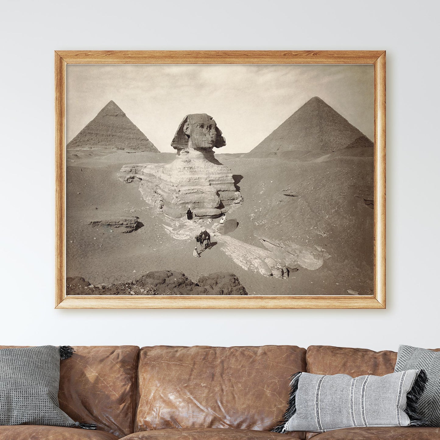 The Great Sphinx and Pyramids