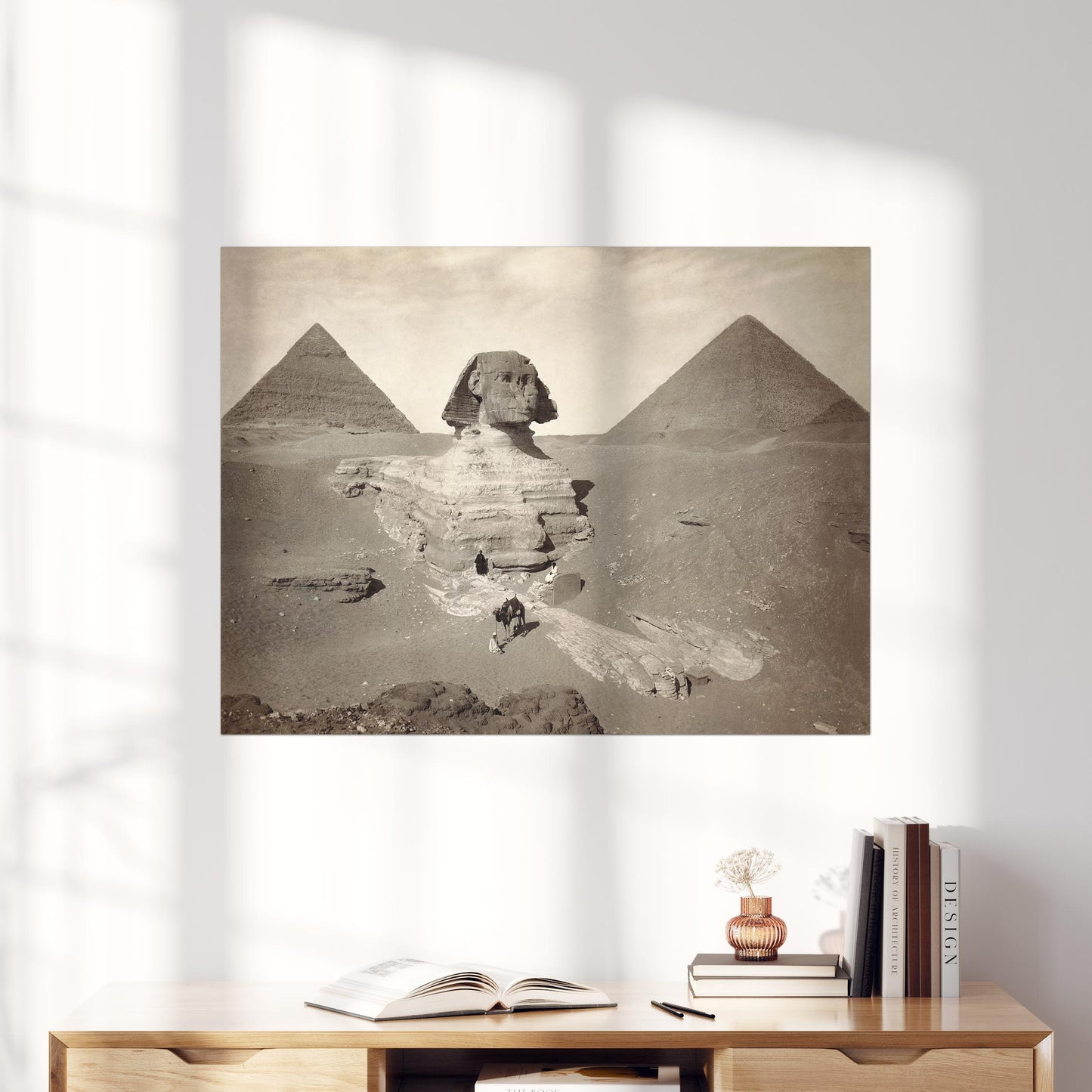 The Great Sphinx and Pyramids