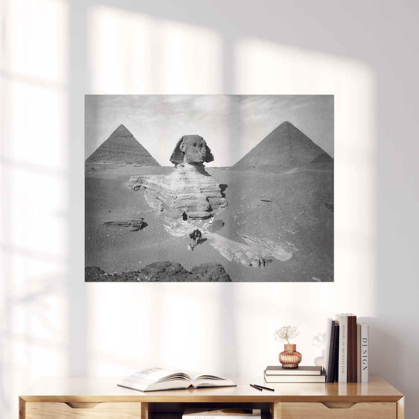 The Great Sphinx and Pyramids