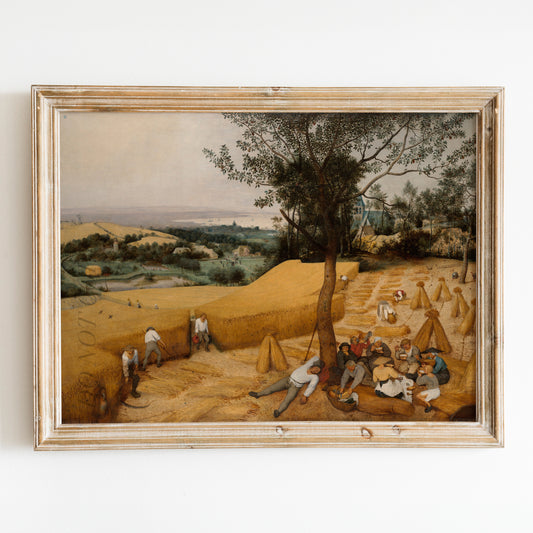 The Harvesters by Pieter Bruegel the Elder