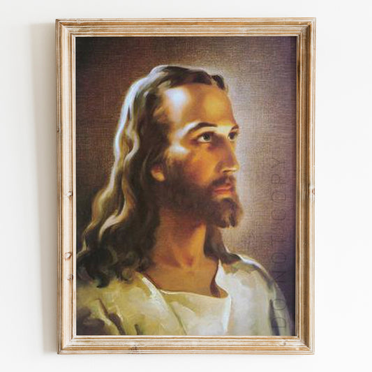 The Head of Christ by Warner Sallman