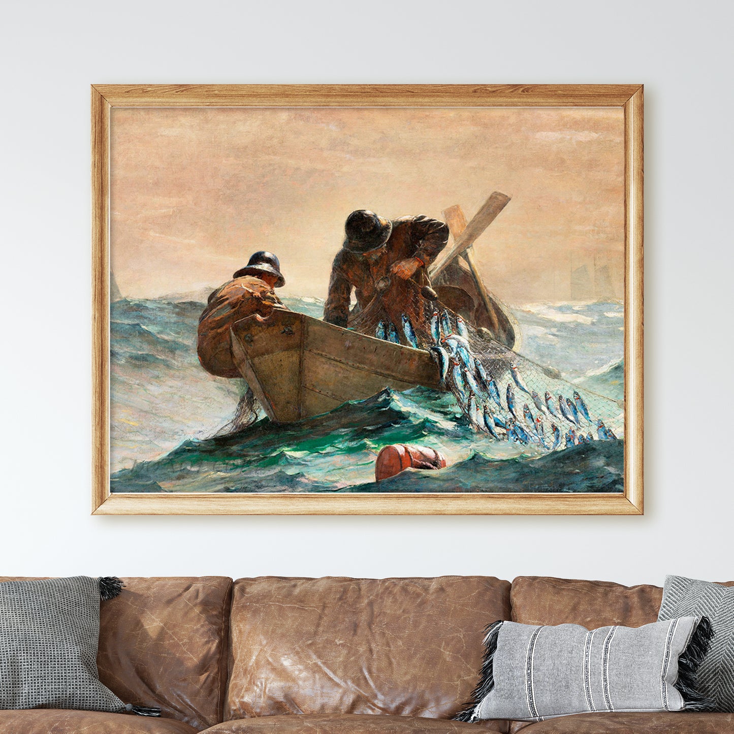 The Herring Net by Winslow Homer